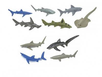 Акулы набор из 10 шт фигурок Safari Ltd